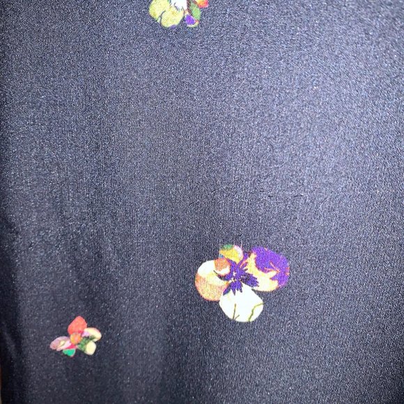 Erdem Sleeveless Floral Silk Dress Size 8 - Picture 6 of 10